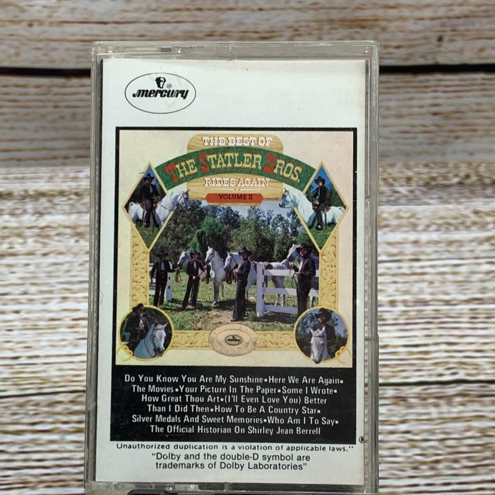 The Statler‎ Brothers – The Statler Brothers Rides Again Vol. II [Cassette 1979]